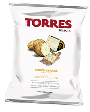 Selecta Potato Chips Cured Cheese flavoured