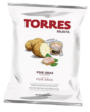 Patatas Fritas Selecta sabor  Foie Gras