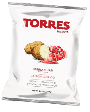 Patatas Fritas Selecta Sabor a Jamón Ibérico