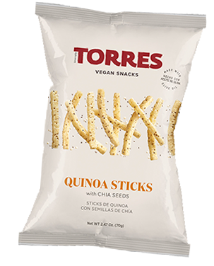 Sticks de quinoa amb llavors de xia